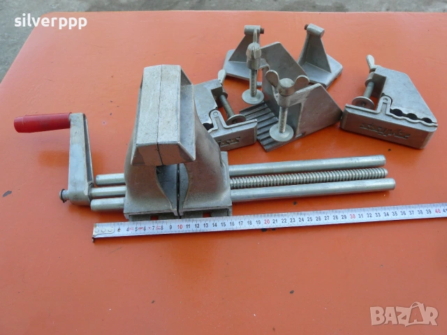  Дърводелско алуминиево менгеме 