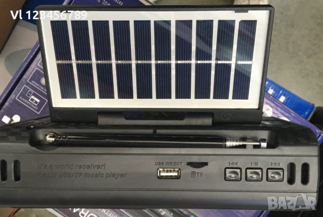 Радиоприемник Golon RX-3040S + соларен панел,BT,USB,TFT, снимка 9 - Радиокасетофони, транзистори - 42524406