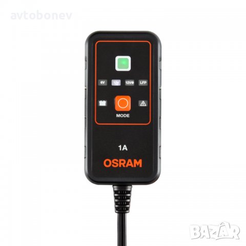 SМАRТ зарядно устройство за акумулатор OSRAM 901 - 6/12V,1A, снимка 4 - Аксесоари и консумативи - 39359481