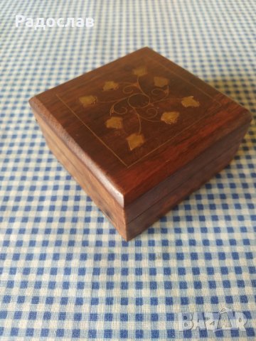 индийска дървена кутия , снимка 2 - Други - 38990173