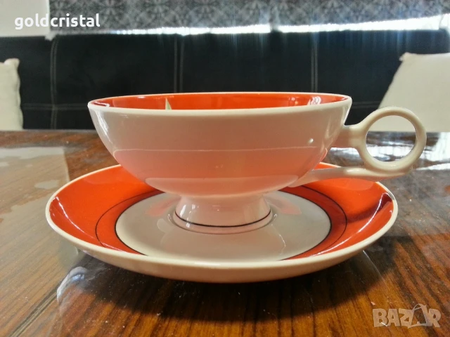 стар немски порцелан чаша за чай кафе , снимка 7 - Антикварни и старинни предмети - 33624719