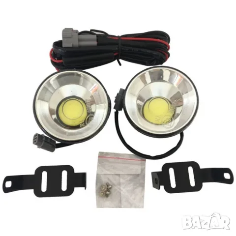 Дневни LED светлини 12V 2 броя, снимка 2 - Аксесоари и консумативи - 55865228