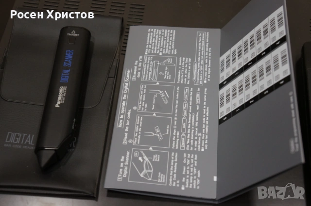 Видеорекордер Panasonic NV-FS1, повреден, с баркод четец и дистанционно, снимка 3 - Плейъри, домашно кино, прожектори - 53036745