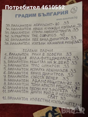 Стари грамофонни плочи , снимка 16 - Грамофонни плочи - 51909744