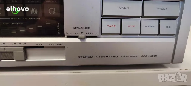 Стерео усилвател AKAI AM-A301, снимка 3 - Ресийвъри, усилватели, смесителни пултове - 48207080