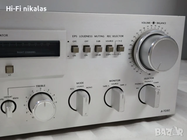 стерео усилвател Hi-Fi ONKYO A-7090, снимка 5 - Ресийвъри, усилватели, смесителни пултове - 51048187