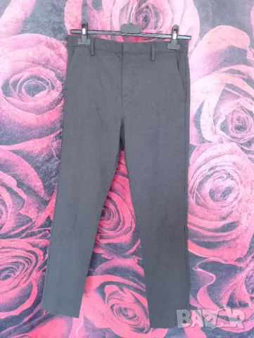 Next School Сив офис панталон С, снимка 1