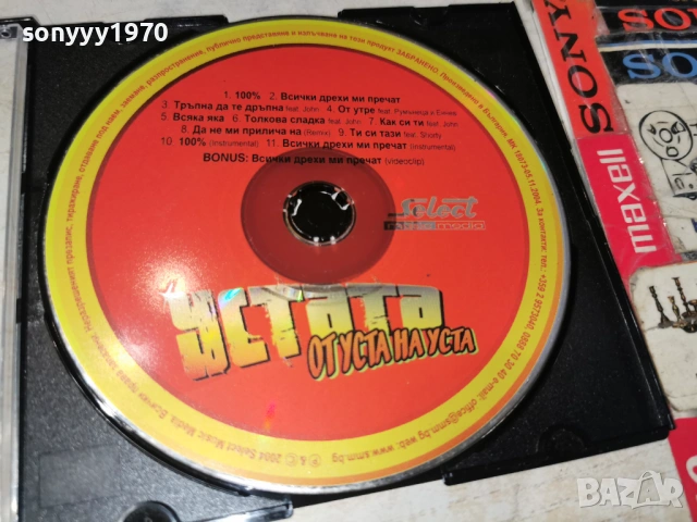 УСТАТА ЦД 1304261910H2E6R, снимка 2 - CD дискове - 54182539