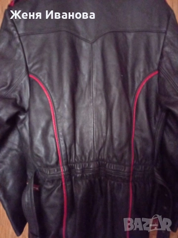 Кожено дамско яке, снимка 2 - Якета - 54194282