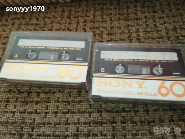 SONY-JAPAN TAPE METALLIC 60 1612241519, снимка 6 - Аудио касети - 48366997