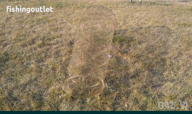  Дълъг рибарски метален живарник за хишници ., снимка 2 - Такъми - 30905939