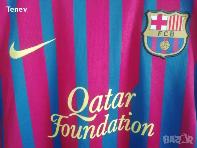 Barcelona Puyol Nike 2011-2012 оригинална тениска фланелка Барселона Пуйол екип , снимка 5 - Тениски - 50078745