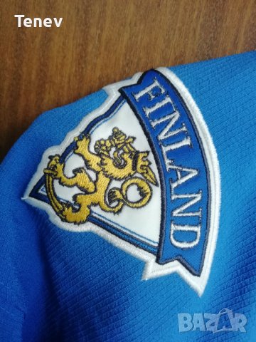 IIHF Finland Hockey Jersey оригинална колекционерска хокейна блуза Финландия, снимка 6 - Блузи - 39534927