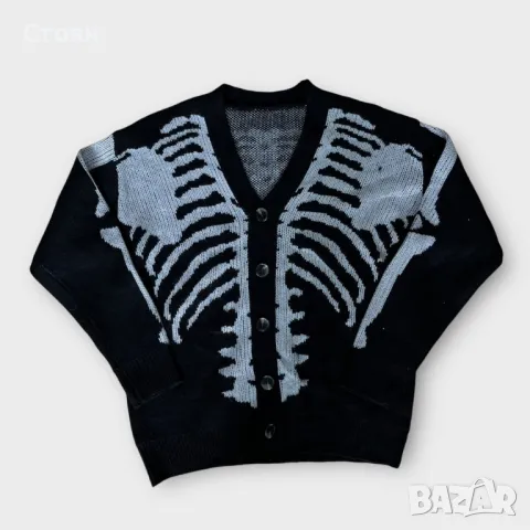 Shein Skeleton Y2K Graphic Sweater