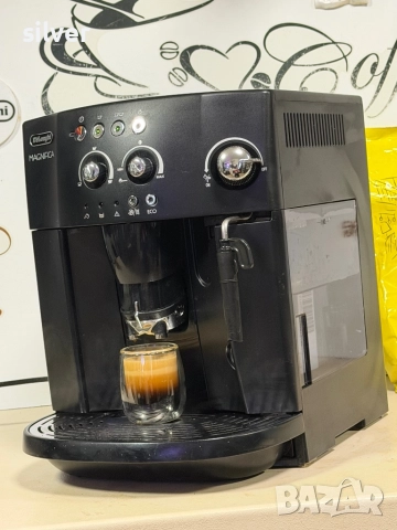 Кафемашина кафе автомат delonghi magnifica с гаранция