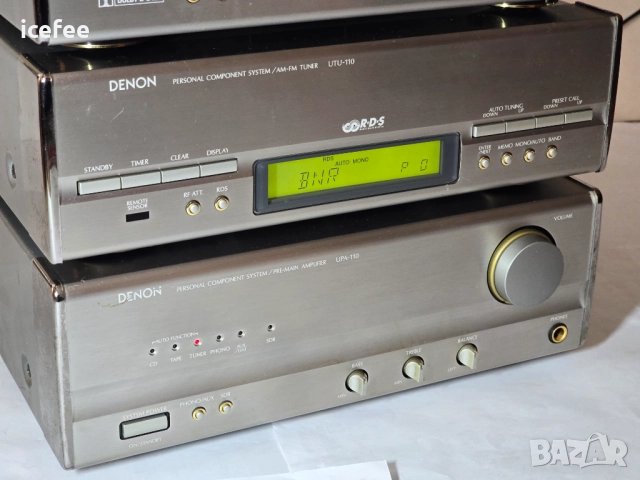 Denon D110 Personal Component System , снимка 10 - Аудиосистеми - 52129864
