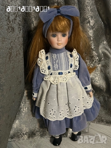 Старинна порцеланова кукла , снимка 2 - Колекции - 52851525