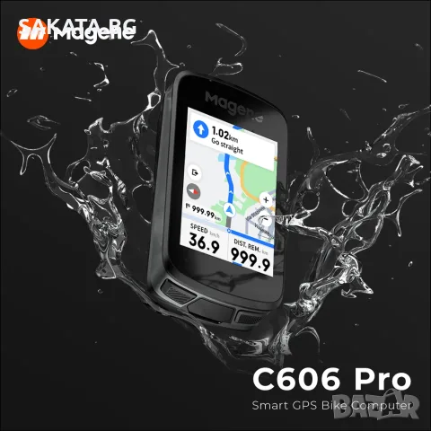 Велокомпютър с GPS и навигация Magene C606 PRO, снимка 9 - Аксесоари за велосипеди - 55894234