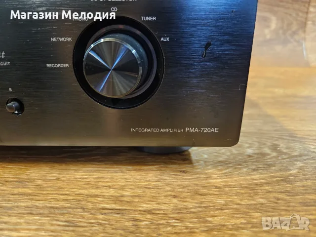 Усилвател Denon PMA-720AE с дистанционно – Премиум японски звук, Advanced High Current, снимка 7 - Ресийвъри, усилватели, смесителни пултове - 56191971