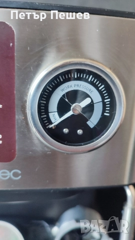 80лв. Кафемашина Cecotec Power Espresso 20bar перфектно еспресо кафе крема цедка , снимка 3 - Кафемашини - 51904219