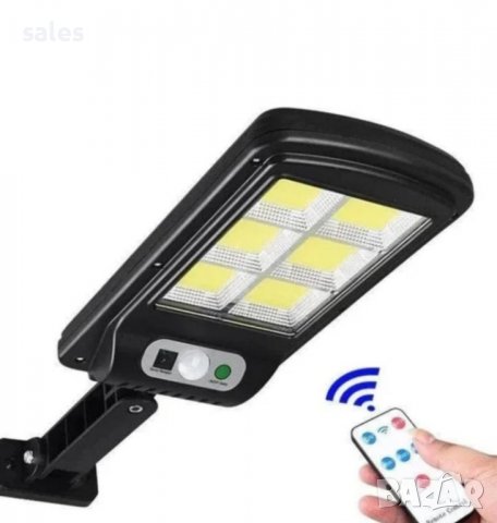 LED соларна улична лампа BL-T06-6COB, 90W, снимка 2 - Соларни лампи - 37606239