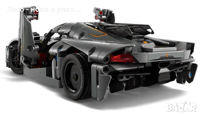 НОВО LEGO Technic 42173 - Сива хиперкола Koenigsegg Jesko, снимка 5 - Конструктори - 49116055