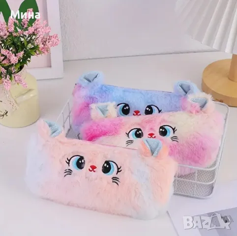 Сладък и забавен несесер с котенце