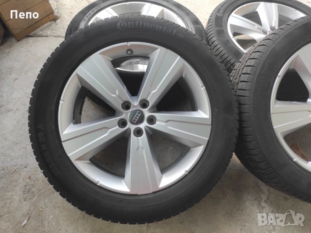 Оригинални джанти с гуми зимни 20 цола за Audi Q7, снимка 2 - Гуми и джанти - 33923194