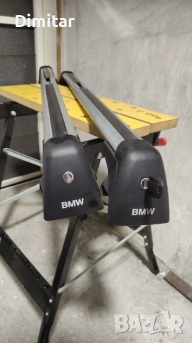 BMW E91 Оригинален багажник за покрив (напречни греди, рейлинг, релси), снимка 8 - Аксесоари и консумативи - 54043883