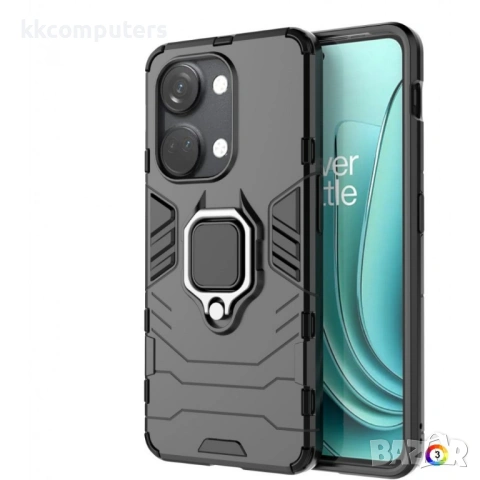 OnePlus Nord 3 5G / Ace 2V 5G Удароустойчив Ring Holder Калъф и Протектор, снимка 3 - Резервни части за телефони - 53366196
