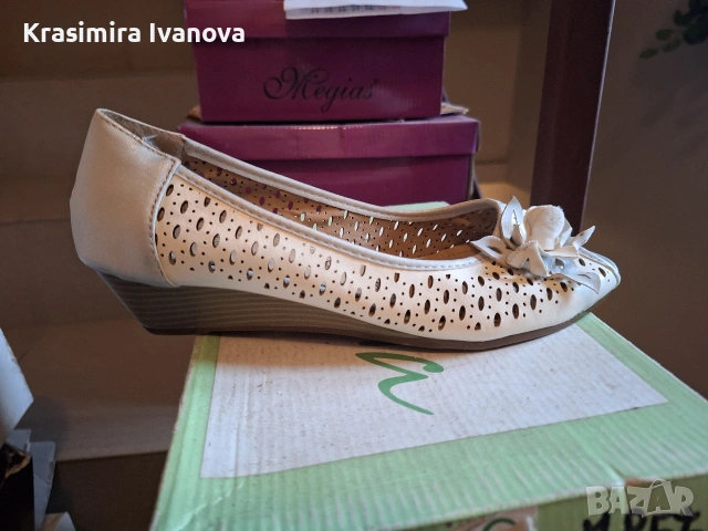 нови обувки Мегияс , снимка 2 - Дамски ежедневни обувки - 54209575