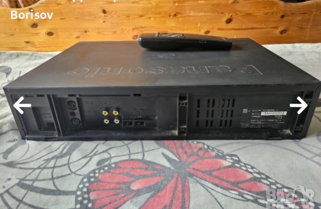 VCR Panasonic 4 глав, снимка 6 - Плейъри, домашно кино, прожектори - 51975051
