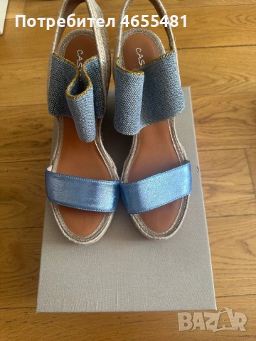 Кожени сандали Casteller, снимка 2 - Сандали - 54109932