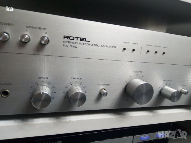 Rotel RA-350 - стерео усилвател , снимка 3 - Ресийвъри, усилватели, смесителни пултове - 42369787