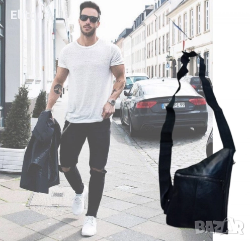 Мъжка чанта през рамо, снимка 6 - Ръкавици - 52716373