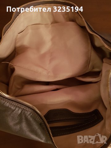 Италианска кожена чанта, снимка 6 - Чанти - 35238279