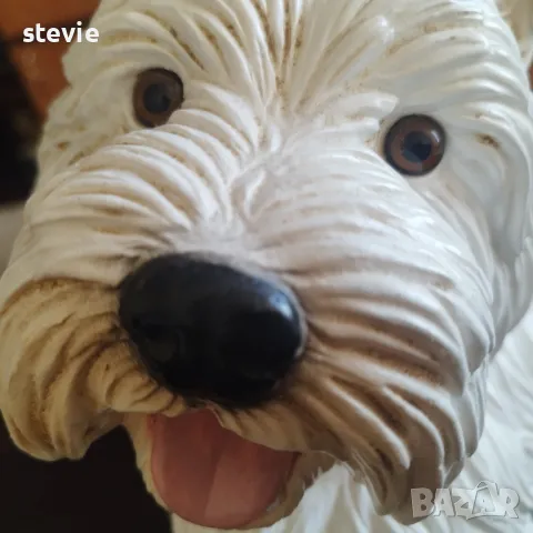 Градинска фигура на териер, снимка 3 - Статуетки - 49434256