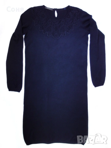 ESPRIT тъмно синя рокля, снимка 2 - Рокли - 53201853