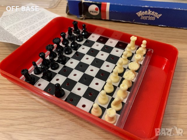 Мини туристически шах PERI (Austria), снимка 4 - Шах и табла - 44372642