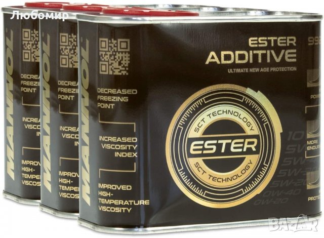 Добавка за масло от ново поколение - Ester Additive, 3 бр х 500мл. , снимка 1 - Аксесоари и консумативи - 29640511