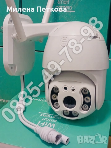 ICSEE 12MPx Ultra HD Висококачествена Камера. Model X03p WiFi и LAN свързване. Външна ВОДОУСТОЙЧИВА, снимка 3 - IP камери - 54334677