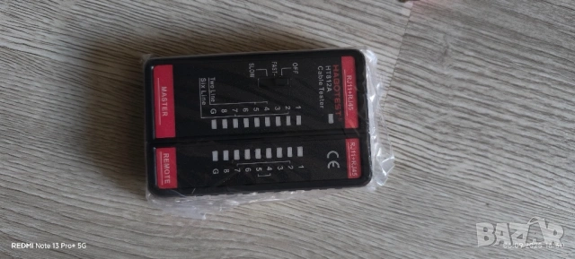 Тестер за LAN мрежови кабели RJ11+RJ45, снимка 2 - Друга електроника - 53373289