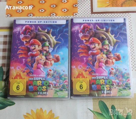 Super Mario Bros Film. DVD филм, снимка 1