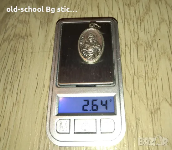 Сребърни Медальони от Рим, снимка 2 - Колиета, медальони, синджири - 50381589