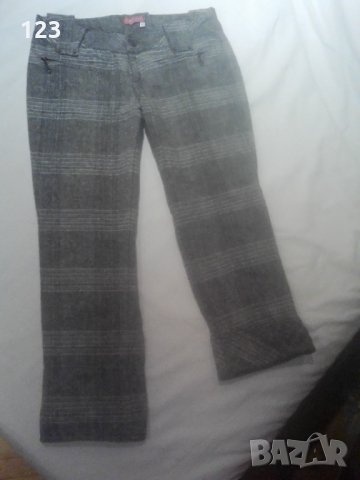 Елегантни вълнени панталони 3/4 и 7/8, снимка 4 - Панталони - 35175396