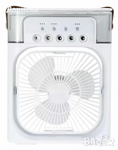 Преносим въздушен 3 в 1 охладител,овлажнител,вентилатор с LED резервоар за вода 600 мл., снимка 11 - Други стоки за дома - 50318515