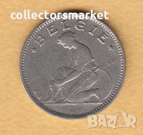 50 сантима 1928, Белгия, снимка 2 - Нумизматика и бонистика - 38512794