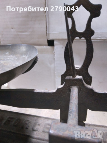 Старинен кантар, снимка 5 - Антикварни и старинни предмети - 36441681