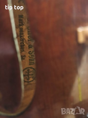 Майсторска цигулка C. G. Glier&Sohn Markneukirchen, снимка 17 - Струнни инструменти - 28895778