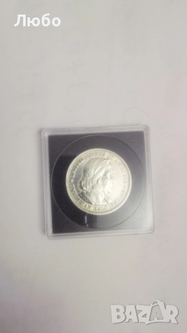 половин долар 1893г, снимка 2 - Нумизматика и бонистика - 52432224